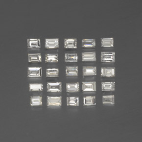 Achetez naturel ct blanc diamant gems, baguette, en provenance afrique du sud chez gemselect. en stock, livraison internationale!