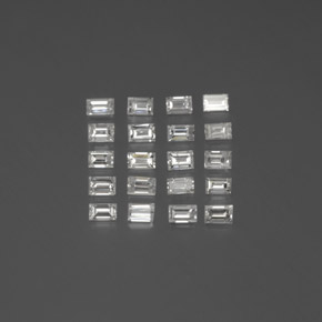 Achetez naturel ct blanc diamant gems, baguette, en provenance afrique du sud chez gemselect. en stock, livraison internationale!