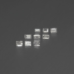 Achetez naturel ct Blanc Diamant gems, Baquette, En provenance Afrique du Sud chez GemSelect. En stock, livraison internationale!