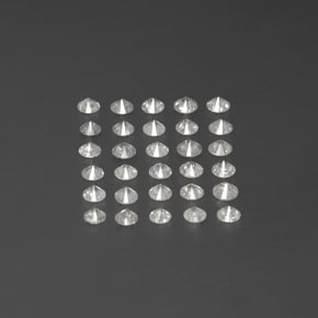 Achetez naturel ct blanc diamant gems, coupe roude, en provenance afrique du sud chez gemselect. en stock, livraison internationale!