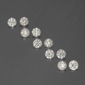 Achetez naturel ct blanc diamant gems, coupe roude, en provenance afrique du sud chez gemselect. en stock, livraison internationale!