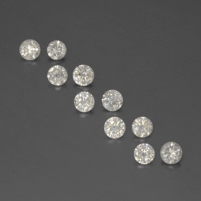 Achetez naturel ct blanc diamant gems, coupe roude, en provenance afrique du sud chez gemselect. en stock, livraison internationale!