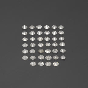 Achetez naturel ct Blanc Diamant gems, Coupe roude, En provenance Afrique du Sud chez GemSelect. En stock, livraison internationale!