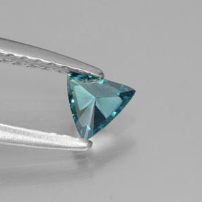 Diamant vert naturelle trillion, 0,15 ct, SI