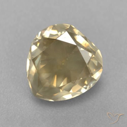Diamant Cognac naturelle En forme de poire, 2.49 ct, SI