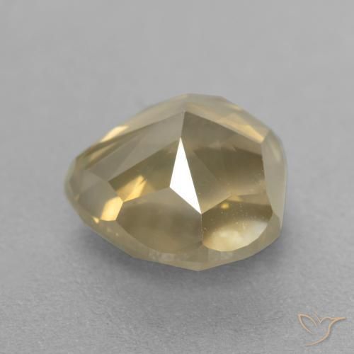 Diamant Cognac naturelle En forme de poire, 2.49 ct, SI