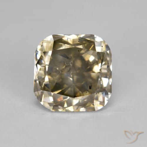 1.86ct Naturel Cognac Diamant, Coussin, SI