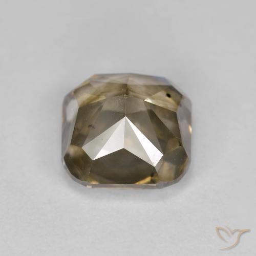 Diamant Cognac naturelle Coussin, 1.86 ct, SI