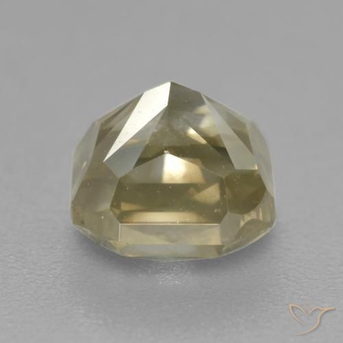 Diamant Champagne naturelle Octogone / coupe Émeraude, 1.81 ct, SI