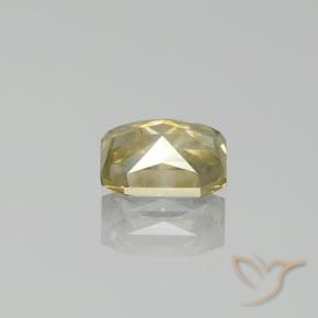 Diamant Champagne naturelle Octogone / coupe Émeraude, 1.68 ct, SI