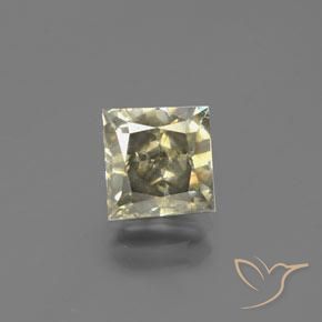 2.09ct Naturel Cognac Diamant, Carré, SI