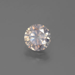 Diamant or naturelle coupe roude, 1,01 ct, SI