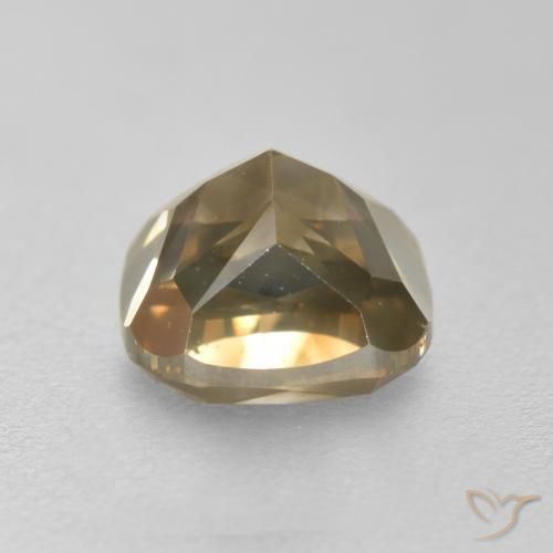 Diamant Cognac naturelle Coussin, 1.51 ct, SI