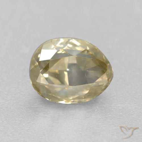 1.04ct Naturel Champagne Diamant, Fantaisie, SI