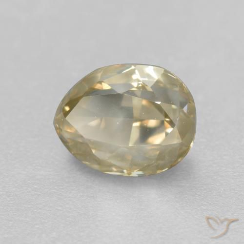 Diamant Champagne naturelle Fantaisie, 1.04 ct, SI
