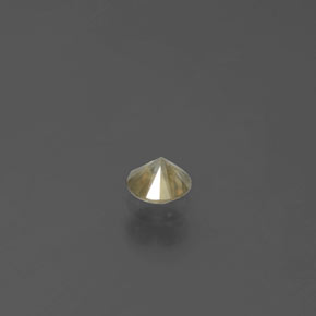 Diamant Champagne naturelle Coupe roude, 0.17 ct, SI