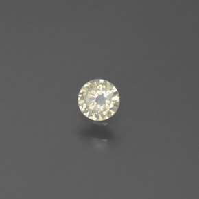 Diamant Champagne naturelle Coupe roude, 0.12 ct, SI
