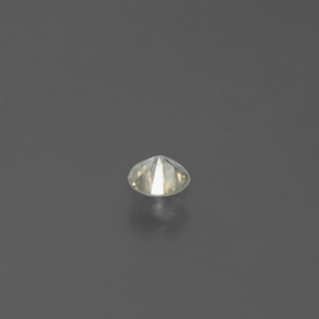 Diamant Champagne naturelle Coupe roude, 0.12 ct, SI