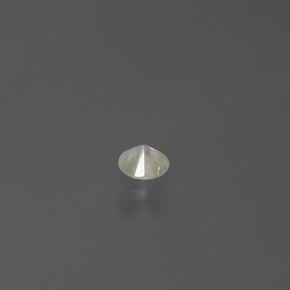 Diamant jaune naturelle coupe roude, 0,10 ct, SI
