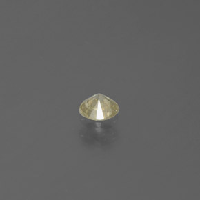 Diamant Champagne naturelle Coupe roude, 0.13 ct, SI