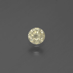 Diamant jaune naturelle coupe roude, 0,18 ct, SI