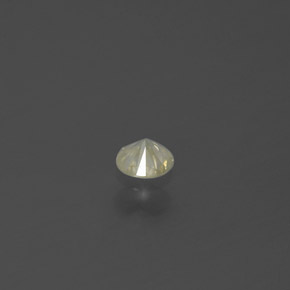 Diamant jaune naturelle coupe roude, 0,09 ct, SI