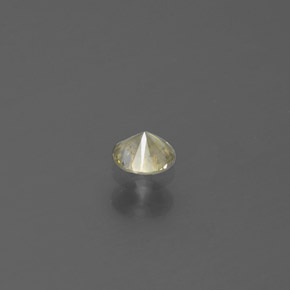 Diamant or naturelle coupe roude, 0,13 ct, SI