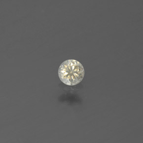 Diamant jaune naturelle coupe roude, 0,08 ct, SI