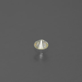 Diamant jaune naturelle coupe roude, 0,07 ct, SI