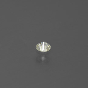 Diamant jaune naturelle coupe roude, 0,06 ct, SI