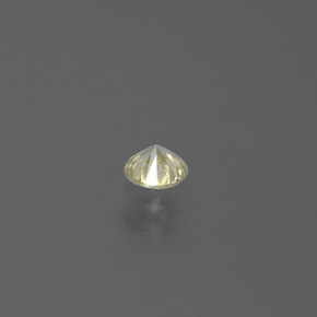 Diamant Champagne naturelle Coupe roude, 0.11 ct, SI