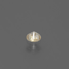 Diamant or naturelle coupe roude, 0,12 ct, SI