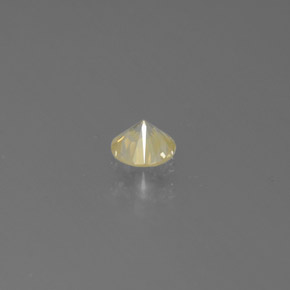Diamant jaune naturelle coupe roude, 0,14 ct, SI