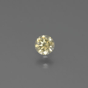 Diamant Champagne naturelle Tour, 0.13 ct, SI