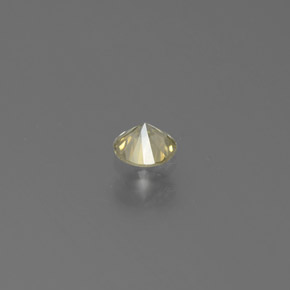 Diamant Champagne naturelle Coupe roude, 0.13 ct, SI