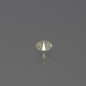 Diamant Champagne naturelle Coupe roude, 0.11 ct, SI
