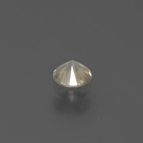 Diamant jaune naturelle coupe roude, 0,16 ct, SI