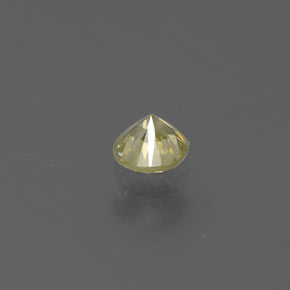 Diamant or naturelle coupe roude, 0,17 ct, SI