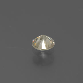 Diamant or naturelle coupe roude, 0,15 ct, SI