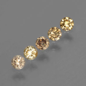 Achetez naturel ct jaune diamant gems, coupe roude, en provenance afrique du sud chez gemselect. en stock, livraison internationale!