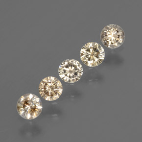 Achetez naturel ct Champagne Diamant gems, Coupe roude, En provenance Afrique du Sud chez GemSelect. En stock, livraison internationale!