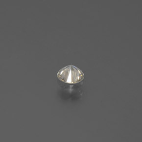 Diamant or naturelle coupe roude, 0,12 ct, SI