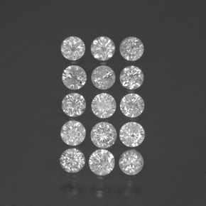 Achetez naturel ct blanc diamant gems, coupe roude, en provenance afrique du sud chez gemselect. en stock, livraison internationale!