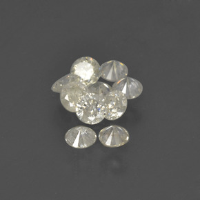 Achetez naturel ct blanc diamant gems, coupe roude, en provenance afrique du sud chez gemselect. en stock, livraison internationale!