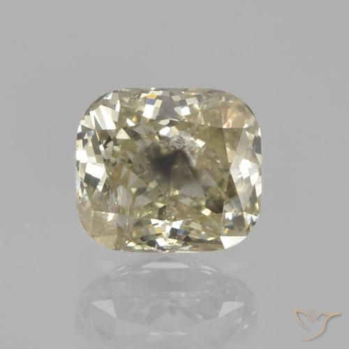 1.15ct Naturel Cognac Diamant, Coussin, VS-SI