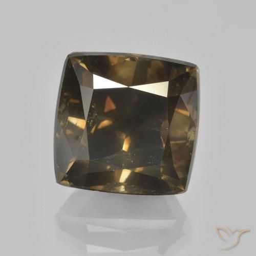 Diamant Cognac profond naturelle Coussin, 5.00 ct, VS