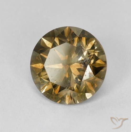 Diamant Marron ambré naturelle Tour, 2.10 ct, VS-SI