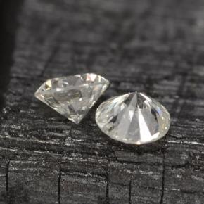 Achetez naturel ct Blanc Diamant gems, Coupe roude, En provenance Afrique du Sud chez GemSelect. En stock, livraison internationale!