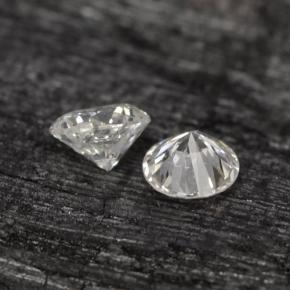Achetez naturel ct Blanc Diamant gems, Coupe roude, En provenance Afrique du Sud chez GemSelect. En stock, livraison internationale!