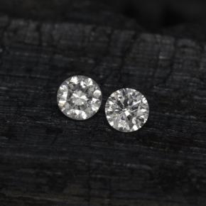 Achetez naturel ct Blanc Diamant gems, Coupe roude, En provenance Afrique du Sud chez GemSelect. En stock, livraison internationale!